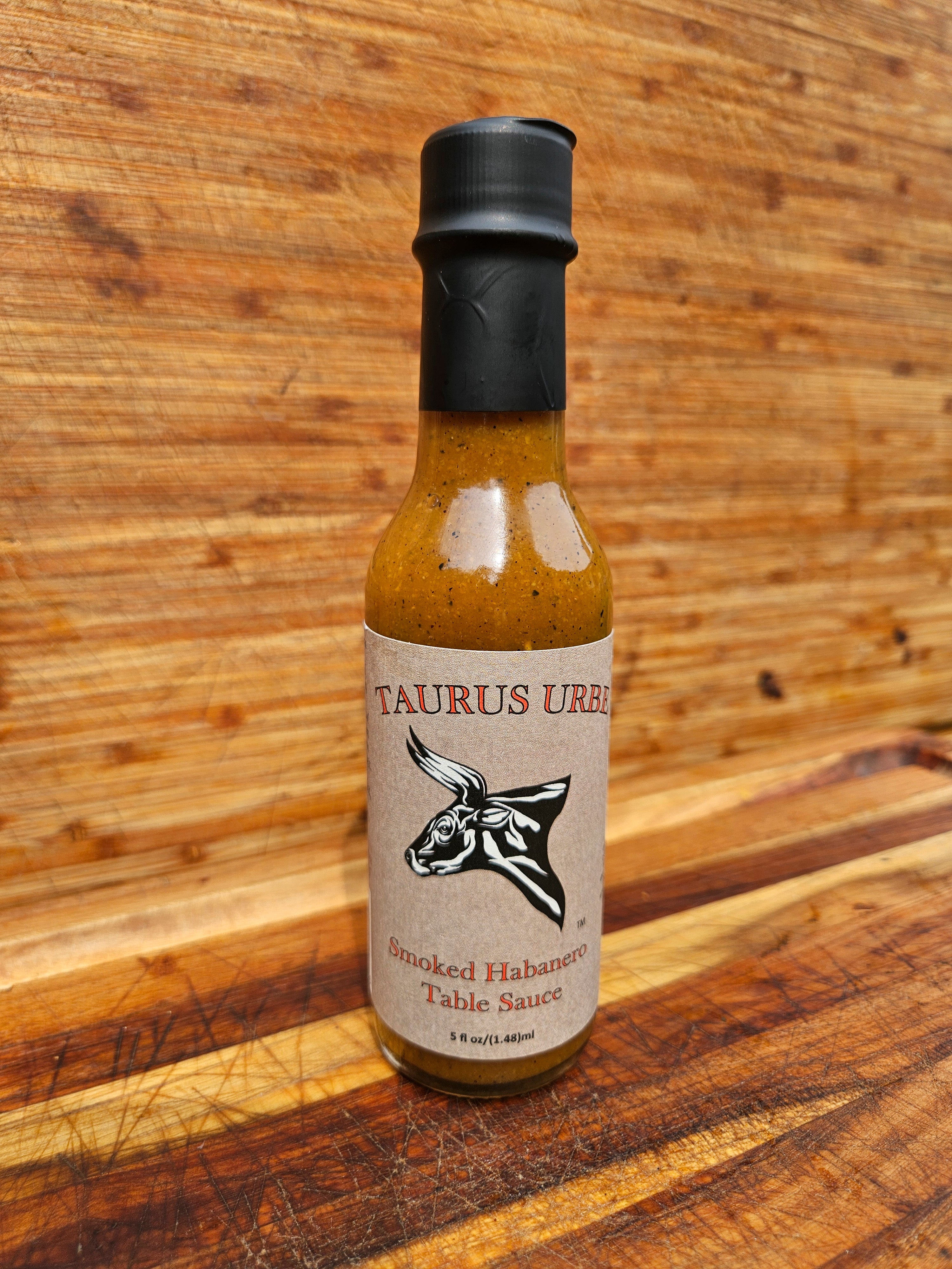 single bottle - Taurus Urbe Smoked Habanero Table Sauce (pick-up only, no shipping)